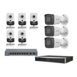 Комплект IP відеоспостереження Hikvision KIT-DS0219