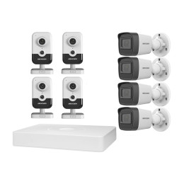 Комплект IP видеонаблюдения Hikvision KIT-DS0217