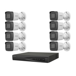 Комплект IP видеонаблюдения Hikvision KIT-DS0245