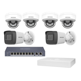 Комплект IP видеонаблюдения Hikvision KIT-DS0276