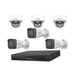 Комплект IP видеонаблюдения Hikvision KIT-DS0210