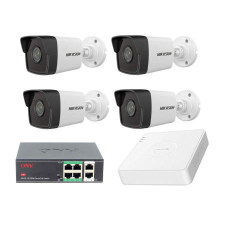 Комплект IP видеонаблюдения Hikvision KIT-DS0305