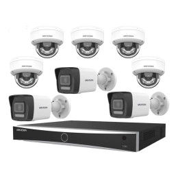 Комплект IP видеонаблюдения Hikvision KIT-DS0218