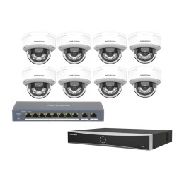 Комплект IP відеоспостереження Hikvision KIT-DS0380