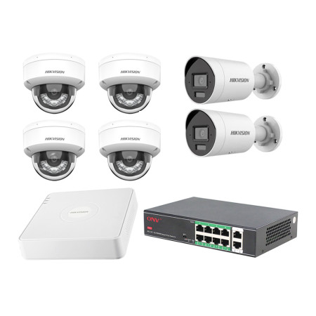 Комплект IP відеоспостереження Hikvision KIT-DS0493