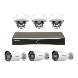 Комплект IP видеонаблюдения Hikvision KIT-DS0236