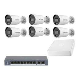 Комплект IP видеонаблюдения Hikvision KIT-DS0225