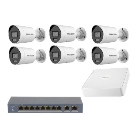 Комплект IP видеонаблюдения Hikvision KIT-DS0225