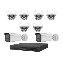 Комплект IP видеонаблюдения Hikvision KIT-DS0499