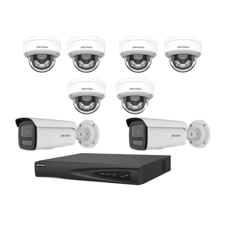 Комплект IP видеонаблюдения Hikvision KIT-DS0499