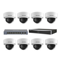 Комплект IP відеоспостереження Hikvision KIT-DS392