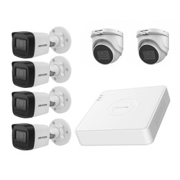 Комплект TurboHD видеонаблюдения Hikvision KIT-DS0258