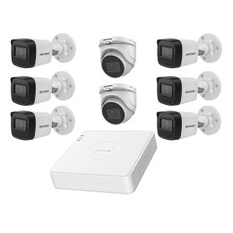 Комплект TurboHD видеонаблюдения Hikvision KIT-DS0266