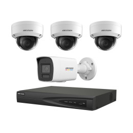 Комплект IP видеонаблюдения Hikvision KIT-DS0145