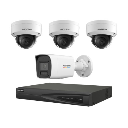 Комплект IP видеонаблюдения Hikvision KIT-DS0145