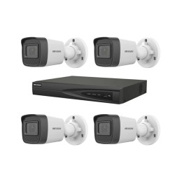 Комплект IP видеонаблюдения Hikvision KIT-DS0484