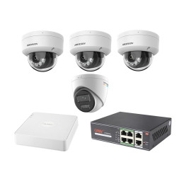 Комплект IP відеоспостереження Hikvision KIT-DS0354