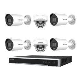 Комплект IP видеонаблюдения Hikvision KIT-DS0222