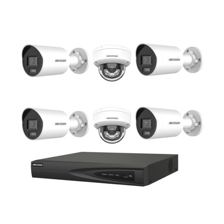 Комплект IP видеонаблюдения Hikvision KIT-DS0234