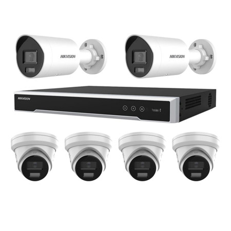 Комплект IP видеонаблюдения Hikvision KIT-DS0277