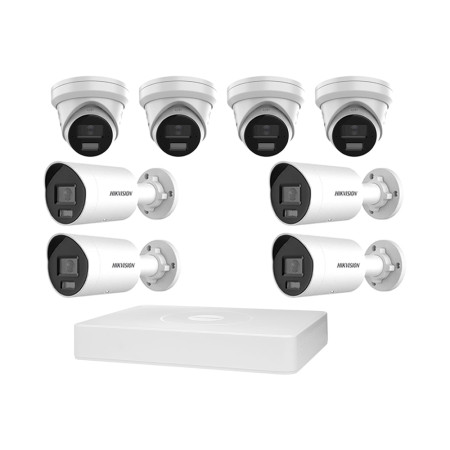 Комплект IP видеонаблюдения Hikvision KIT-DS0340