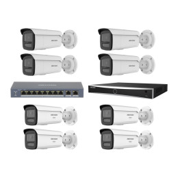 Комплект IP відеоспостереження Hikvision KIT-DS0221