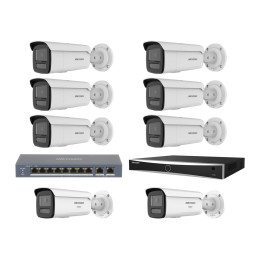 Комплект IP видеонаблюдения Hikvision KIT-DS0228