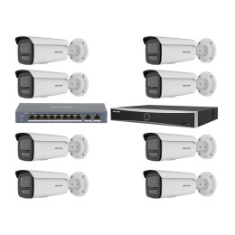 Комплект IP видеонаблюдения Hikvision KIT-DS0366