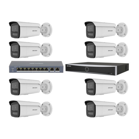Комплект IP видеонаблюдения Hikvision KIT-DS0366