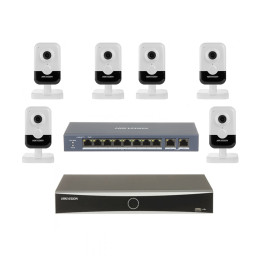 Комплект IP видеонаблюдения Hikvision KIT-DS0333