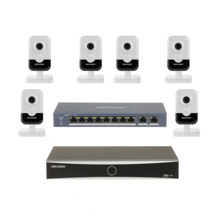 Комплект IP видеонаблюдения Hikvision KIT-DS0333