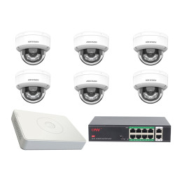 Комплект IP видеонаблюдения Hikvision KIT-DS0272