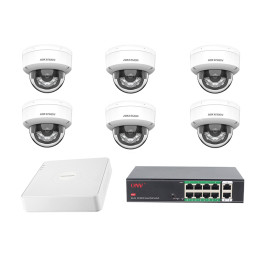Комплект IP видеонаблюдения Hikvision KIT-DS0272