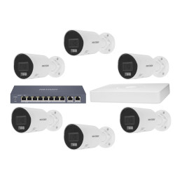 Комплект IP видеонаблюдения Hikvision KIT-DS0238