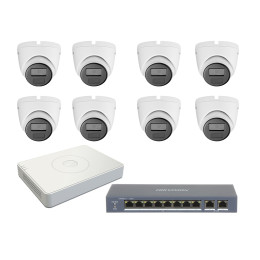 Комплект IP видеонаблюдения Hikvision KIT-DS0229