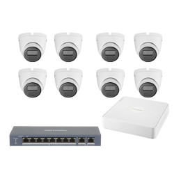 Комплект IP відеоспостереження Hikvision KIT-DS0198