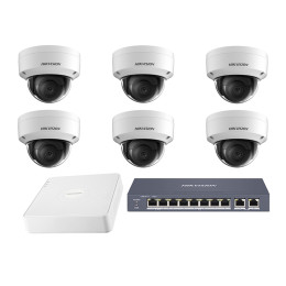 Комплект IP видеонаблюдения Hikvision KIT-DS0155