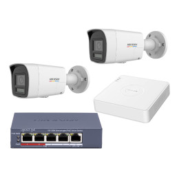 Комплект IP відеоспостереження Hikvision KIT-DS0280
