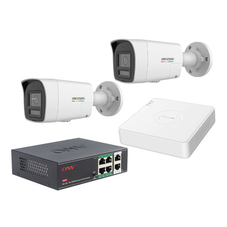 Комплект IP видеонаблюдения Hikvision KIT-DS280