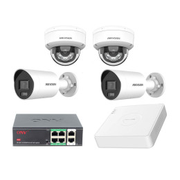 Комплект IP видеонаблюдения Hikvision KIT-DS0491
