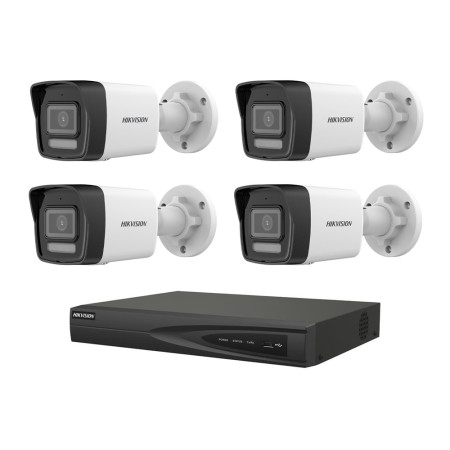 Комплект IP видеонаблюдения Hikvision KIT-DS0343