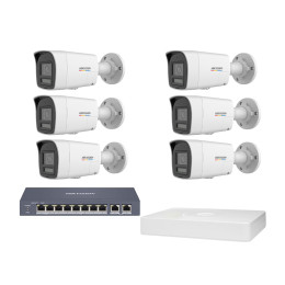 Комплект IP видеонаблюдения Hikvision KIT-DS0490
