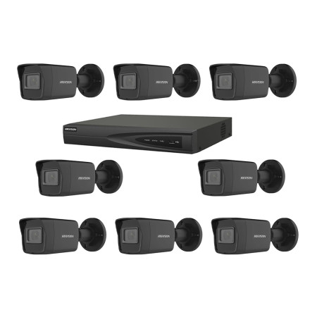 Комплект IP видеонаблюдения Hikvision KIT-DS0381