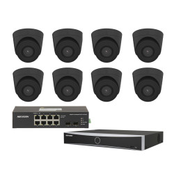 Комплект IP видеонаблюдения Hikvision KIT-DS0382