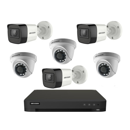 Комплект TurboHD відеоспостереження Hikvision KIT-DS0445