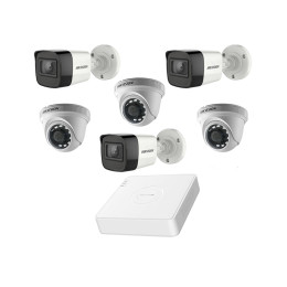 Комплект TurboHD видеонаблюдения Hikvision KIT-DS0248