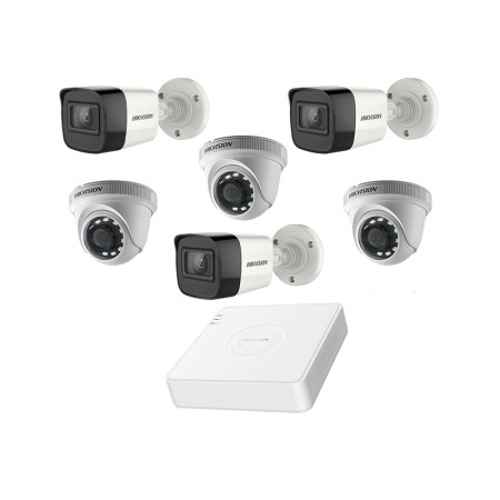 Комплект TurboHD відеоспостереження Hikvision KIT-DS0445
