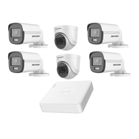 Комплект TurboHD відеоспостереження Hikvision KIT-DS0450