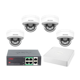 Комплект IP видеонаблюдения Hikvision KIT-DS0510
