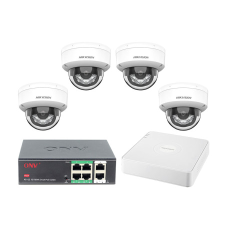 Комплект IP видеонаблюдения Hikvision KIT-DS0510